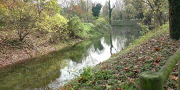 Area naturalistica con la rete (intatta) di fontanili e cascine