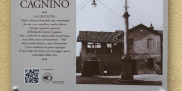 TARGA STORICA APPOSTA ALLA “CROCETTA” DI QUARTO CAGNINO